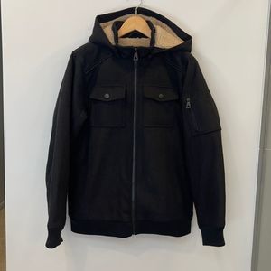 New Urban Republic Sherpa Lined Hooded Coat Boys XL 18/20